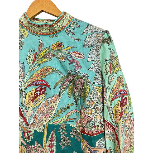 Alemais Franca Mini open back linen‎ Dress size 10 $609 - Picture 3 of 10